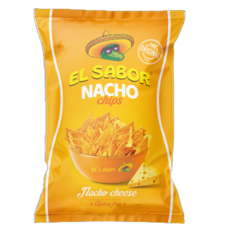 Nachos o smaku serowym 100g El Sabor